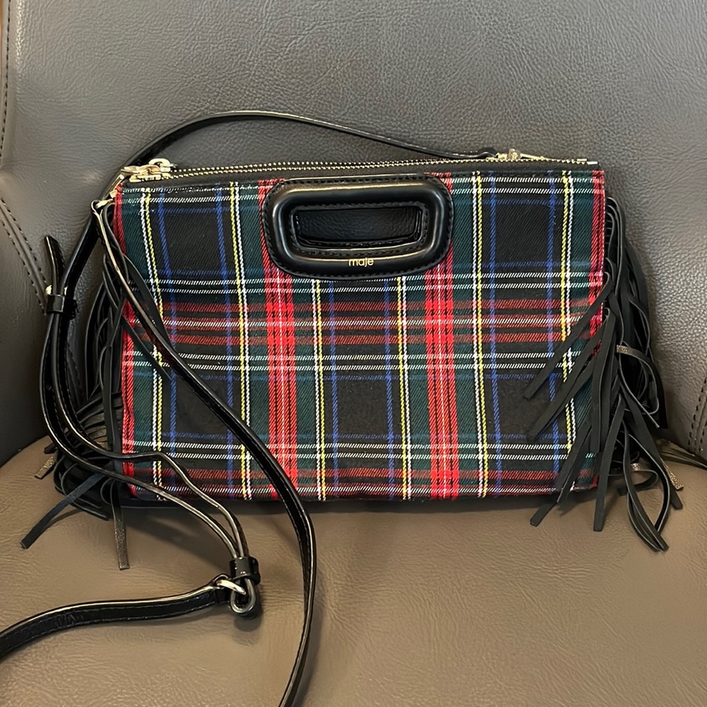 Maje 2 in 1 cross body bag